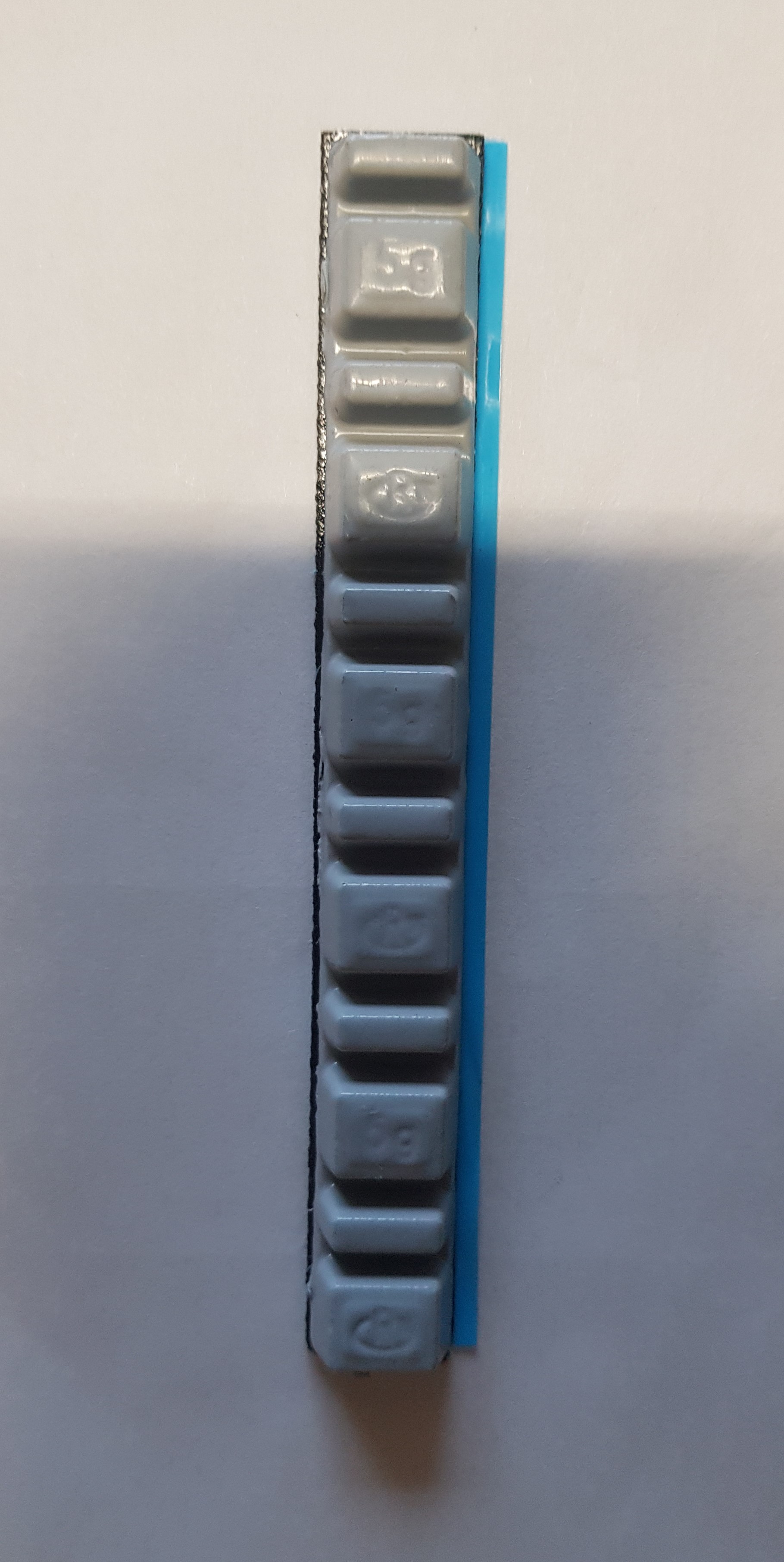 SM-45 Závažie na MOTO 45g šedé 25ks